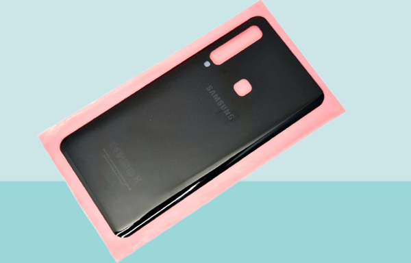 Samsung Galaxy A9 A920 2018 Uyumlu Arka Kapak Batarya Kapağı - SİYAH - Image 1