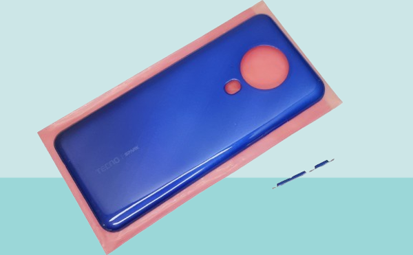 Tecno Spark 6 (KE7) Uyumlu FULL KASA Arka Kapak Batarya Kapağı - MAVİ - Image 1