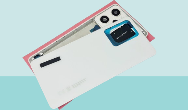 Xiaomi Redmi NOTE 12 PRO  -5G-  Uyumlu FULL KASA Arka Kapak Batarya Kapağı - BEYAZ - Image 1
