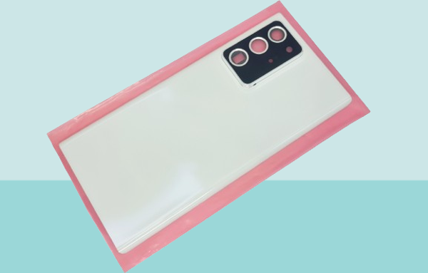 Samsung Galaxy NOTE 20 Uyumlu Arka Kapak Batarya Kapağı - BEYAZ- FULL LENSLİ - Image 1