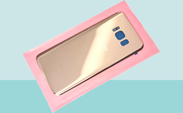 Samsung Galaxy S8 Uyumlu Arka Kapak Batarya Kapağı -  GOLD - Image 1