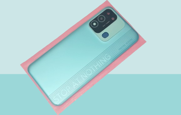 Tecno SPARK 8C Uyumlu FULL KASA Arka Kapak Batarya Kapağı -  YEŞİL - Image 1