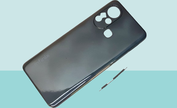 Infinix HOT 11S Uyumlu FULL KASA Arka Kapak Batarya Kapağı - SİYAH - Image 1