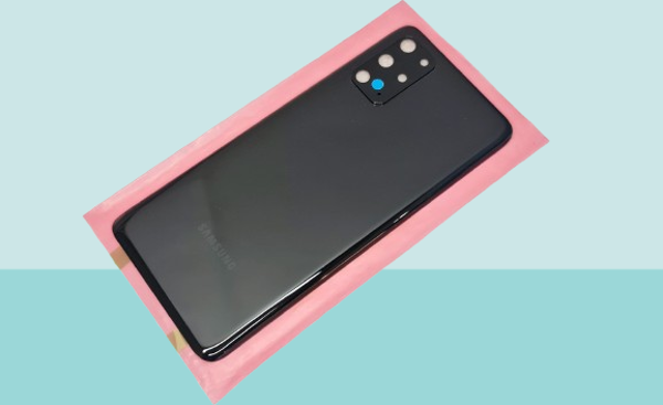 Samsung Galaxy S20 PLUS Uyumlu Arka Kapak Batarya Kapağı - SİYAH - FULL LENSLİ - Image 1