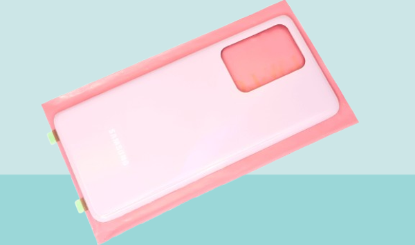 Samsung Galaxy S20 UTRA Uyumlu Arka Kapak Batarya Kapağı -  PEMBE - Image 1