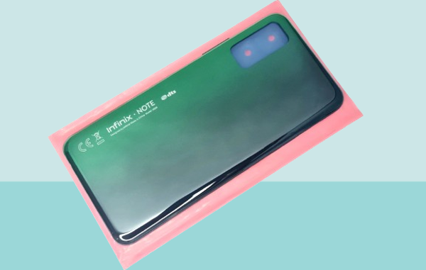 Infinix NOTE 7 LİTE Uyumlu FULL KASA Arka Kapak Batarya Kapağı - YEŞİL - Image 1