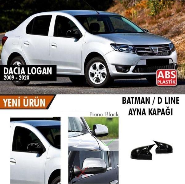 Dacia Logan Uyumlu 2009-2020 Batman Yarasa Ayna Kapağı - Image 1