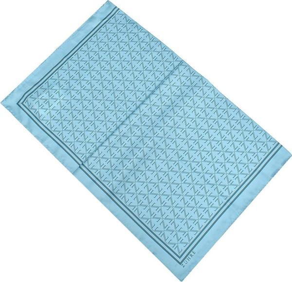 Monogram Desenli Polyester Twill Eşarp 0081 V4 - Image 1