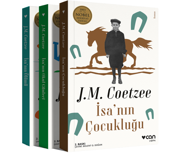 J.M. Coetzee - İsa Üçlemesi Seti (1-2-3) - Can Yayınları - Image 1