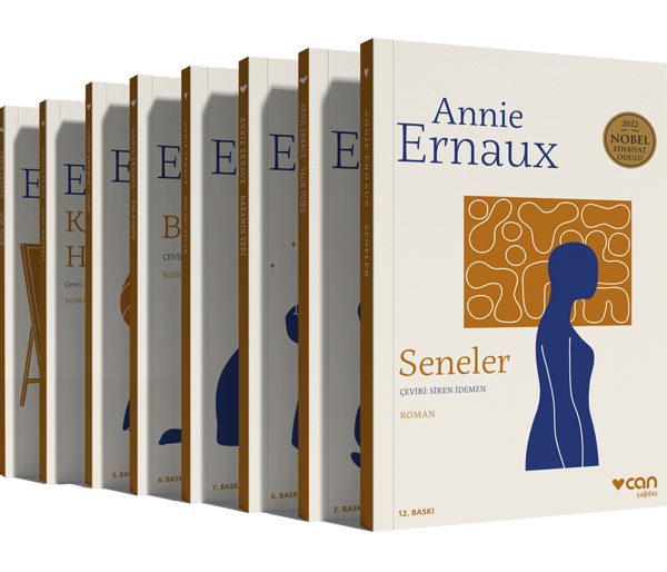 Annie Ernaux Seti (8 Kitap) - Can Yayınları - Image 1