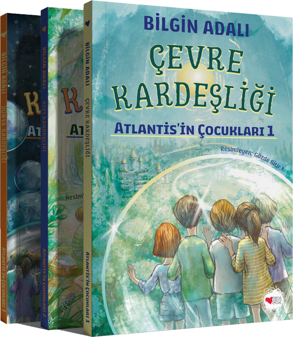 Bilgin Adalı - Atlantis'in Çocukları Seti (1-2-3) - Can Çocuk Yayınları - Image 1
