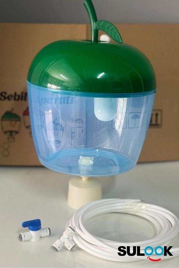 Tüm Sebillere Uyumlu Tam Set Hazneli Sebil Aparatı (apple) - Image 1