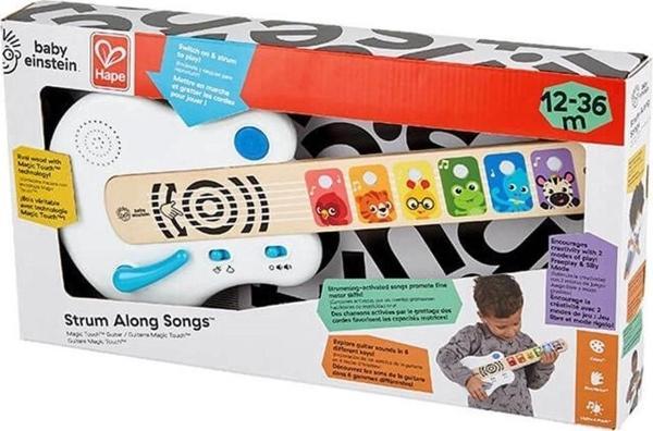 BABY Einstein, Ahşap Gitar Işıklı Seli Dokunmatik Elektronik Müzik Aletleri, 6 Ay ve Üzeri Çocuklar - Image 1
