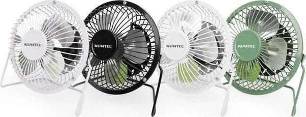 Kumtel 4\'lü Masaüstü USB Fan - Image 1