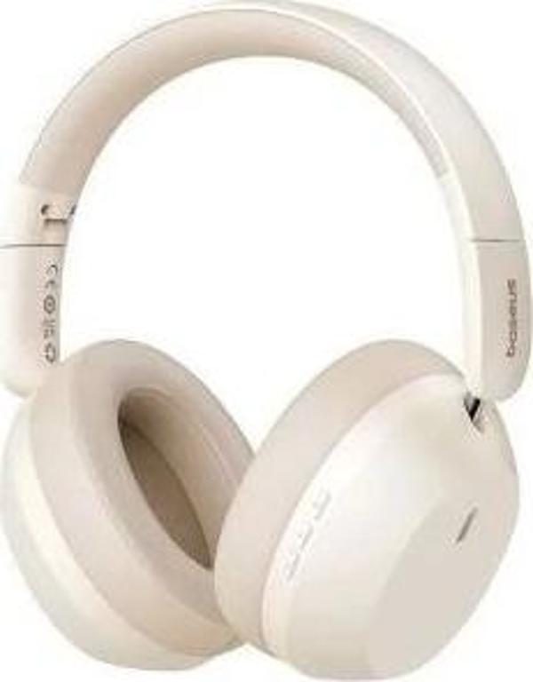 Baseus Kablosuz Bluetooth Katlanabilir Kulaklık White - Image 1