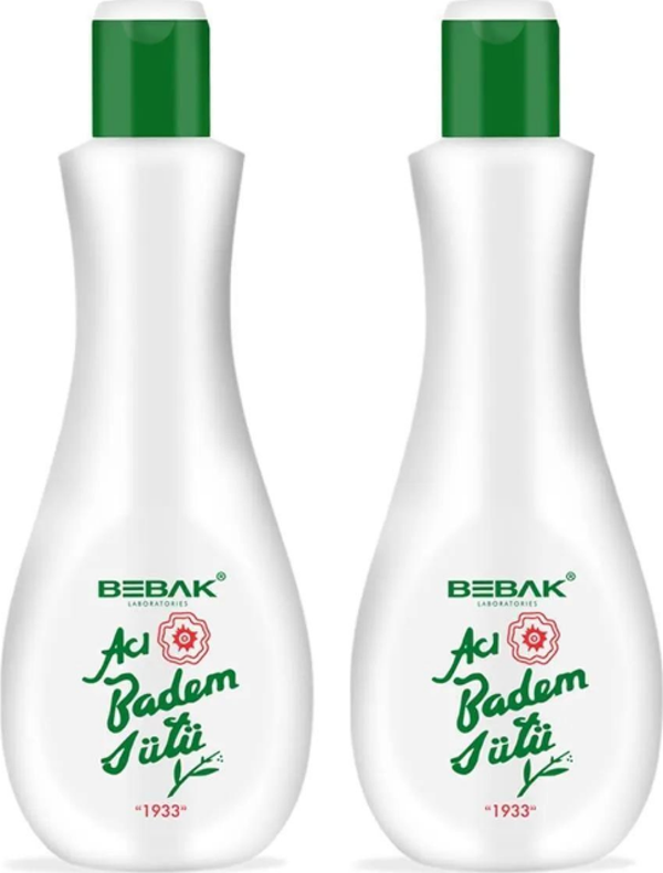 Bebak Acı Badem Sütü 120 ml 2 Adet - Image 1