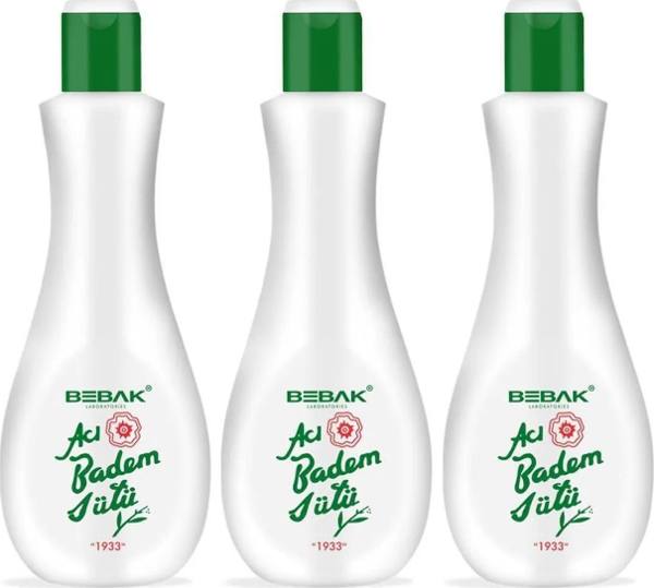 Bebak Acı Badem Sütü 120 ml 3 Adet - Image 1