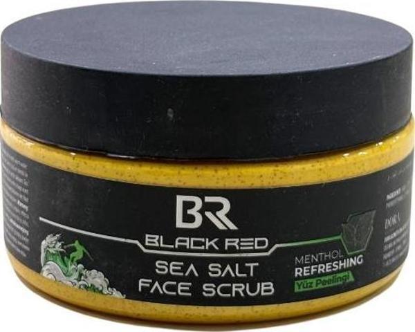 Black Red Sea Salt Mentollü Yüz Peelingi Face Scrub 220 Ml - Image 1