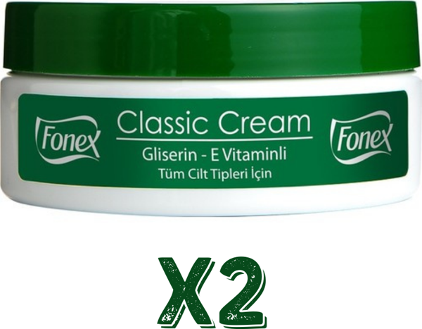Fonex Klasik Nemlendirici Krem 175 ml 2 Adet - Image 1