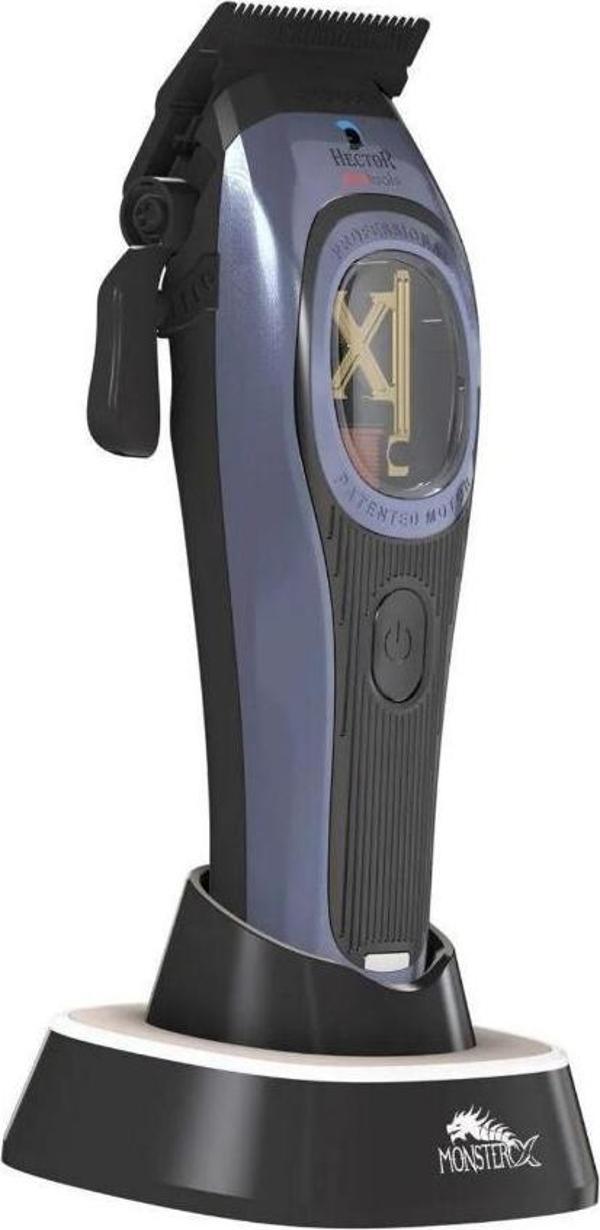 Hector MonsterX Professional Tıraş Makinesi Vector Motor Füme - Image 1