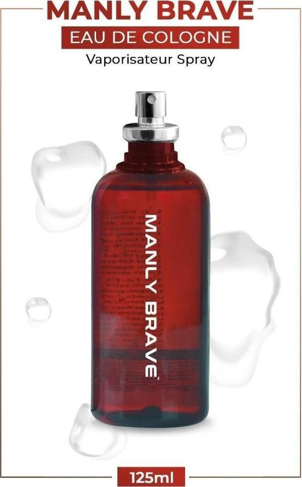 Manly Brave EDC 125 Ml Erkek Parfüm - Image 1