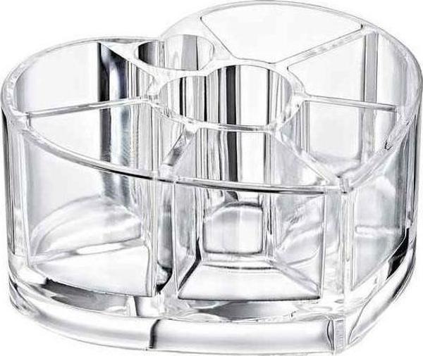 Kalp Şeklinde Makyaj Organizerı 12x10x6 cm - Image 1