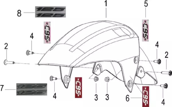 RK 10071 RKS CITY BLADE ÖN ÇAMURLUK BEYAZ - Image 1