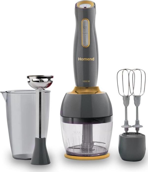 Homend Handmaid 1962H Blender Set Antrasit Gold - Image 1