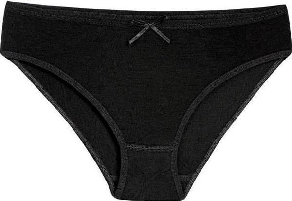 6 Adet Yıldız Bayan Bambu Bikini Külot Siyah 3911 - Image 1