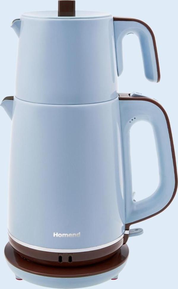 Homend Vintage Royaltea 1735H Çay Makinesi Mavi - Image 1