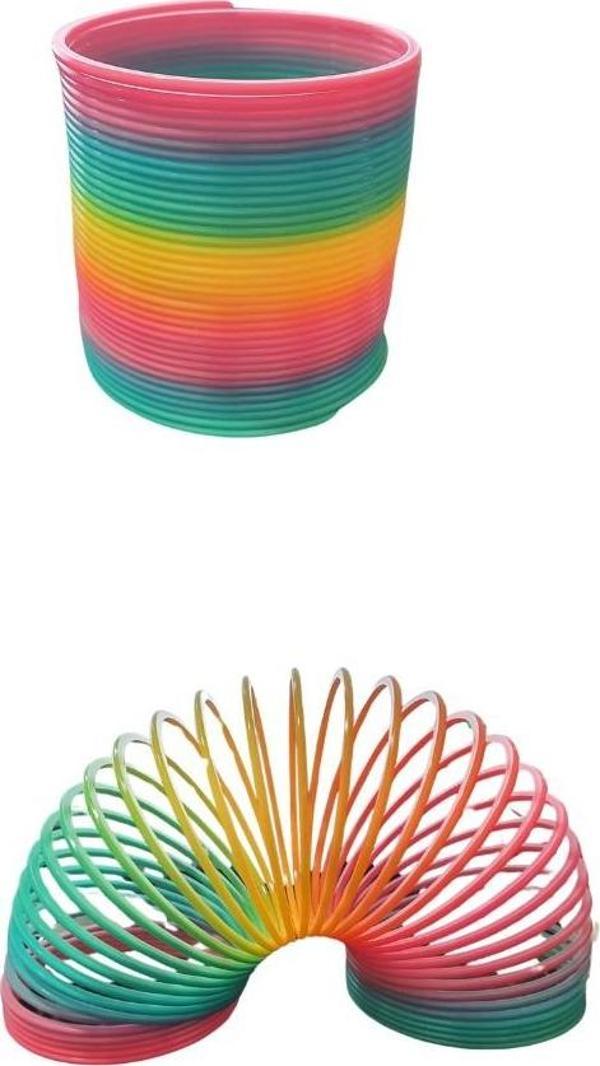Ctoy Oyuncak Stres Yayı Gökkuşağı Hr105 (1 Adet) - Image 1