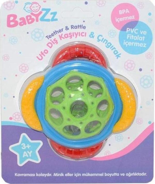 Lc Oyuncak Babyzz Ufo Diş Kaşıyıcı - Çıngırak Byz-30800 - Image 1