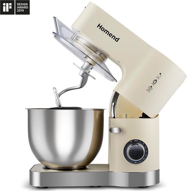 Homend Artfood 3025H Stand Mikser Krem - Image 1