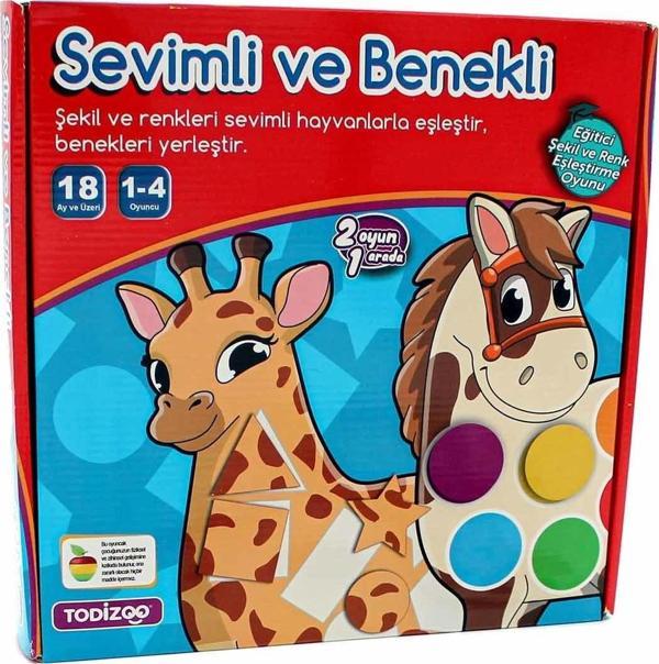 Todizoo Sevimli ve Benekli Eşleştirme Oyunu 83903 - Image 1