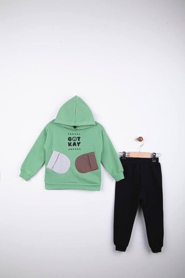 Favo Kids Çocuk Takım Yeşil 3 Yaş - Image 1