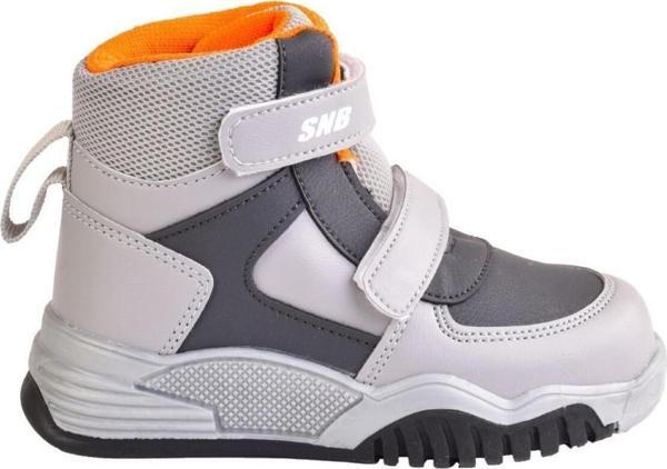 Ellaboni Erkek Çocuk İçi Polarlı Suya Dayanıklı Kaymaz Taban Outdoor Kışlık Bot - Image 1