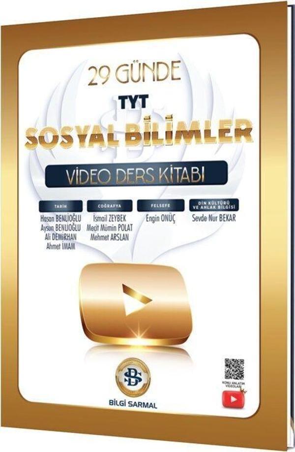 TYT Sosyal Bilimler 29 Günde Video Ders Kitabı Bilgi Sarmal - Bilgi Sarmal Yayınları - Image 1