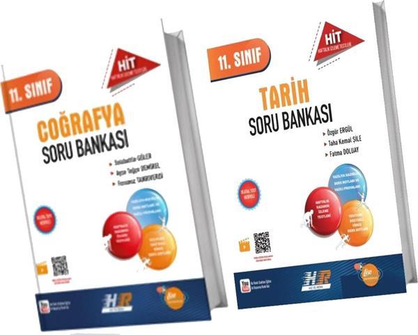 Hız ve Renk 11. Sınıf Tarih ile Coğrafya Soru Bankası Seti 2 Kitap - Hız ve Renk Yayınları - Image 1