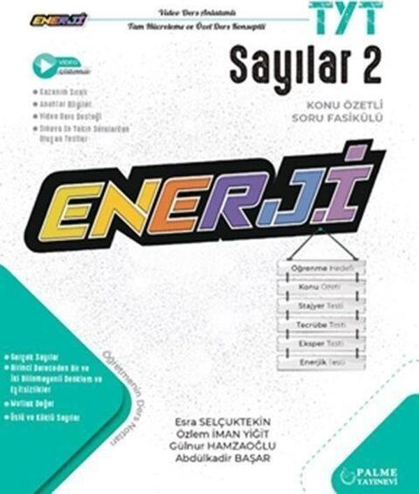 TYT Sayılar 2 Enerji Konu Özetli Soru Fasikülü Palme Yayınları - Palme Yayınları - Image 1