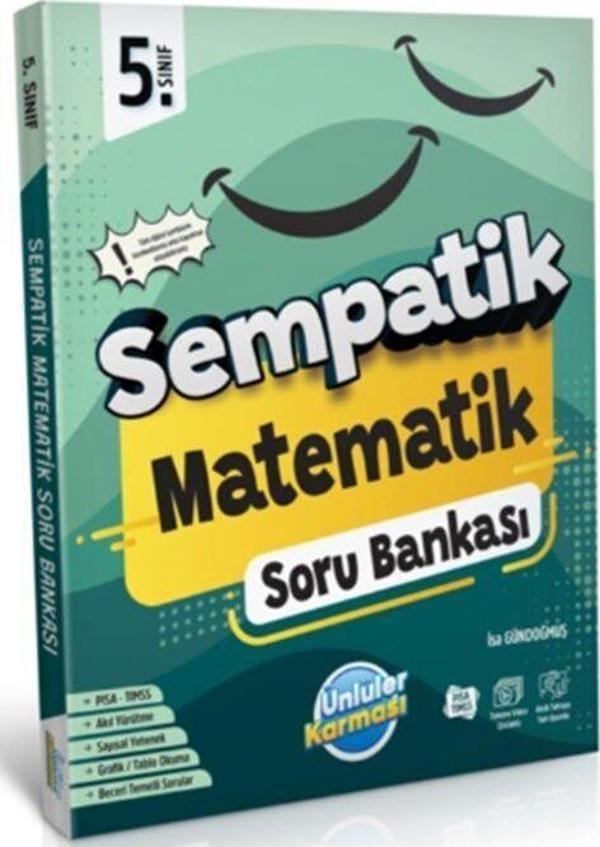 5. Sınıf Matematik Sempatik Soru Bankası Ünlüler Karması - Ünlüler Karması - Image 1