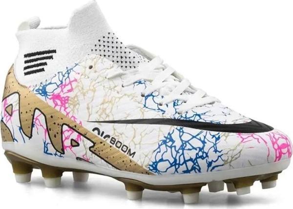 Ellaboni Laliga Air Çoraplı Halı Saha Ve Çim Zemin Krampon Futbol Ayakkabısı - Image 1