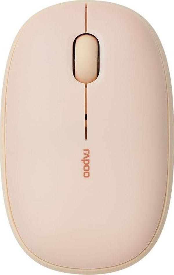 Rapoo M660 Bej Çok Modlu Bluetooth Kablosuz Sessiz Mouse - Image 1