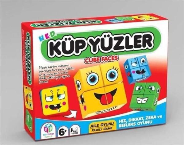 Hobi Eğitim Dünyası H.E.D. Küp Yüzler (cube faces) - Image 1