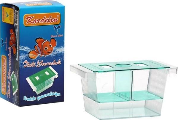 Kardelen Plastik Yavruluk Çiftli Büyük Boy KY-02 h 10 x d 10 x boy 20 cm - Image 1