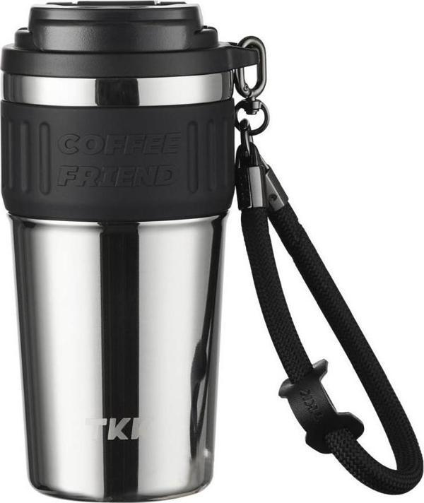 Tkk Çelik Termos Mug 630ML Gümüş - Image 1