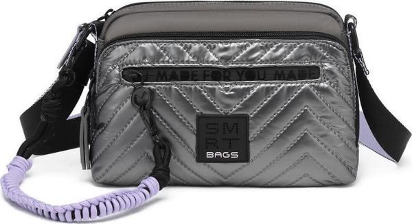 Smart Bags Parlak Kumaş Çapraz Askılı Kadın Postacı Çantası 3249 - Image 1