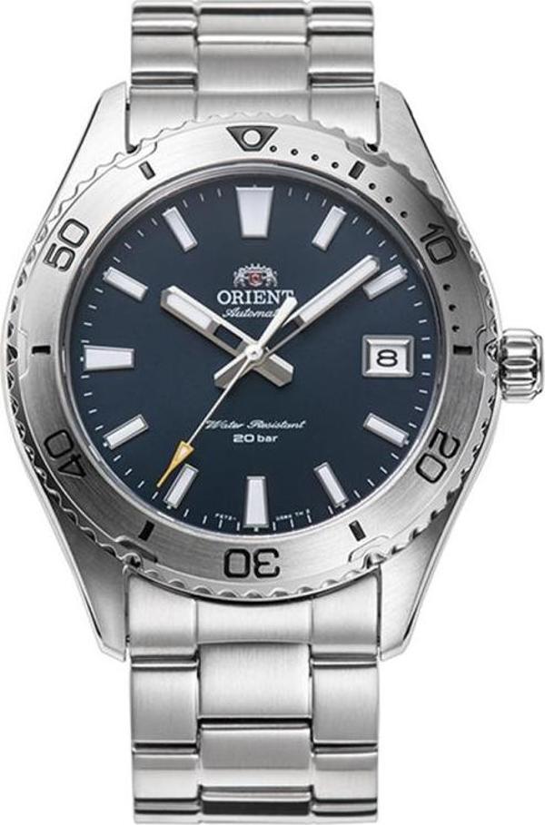 Orient Mako RA-AC0Q02L30B Kurmalı Otomatik Çelik Gri Lacivert Kadran 40 mm Erkek Kol Saati - Image 1
