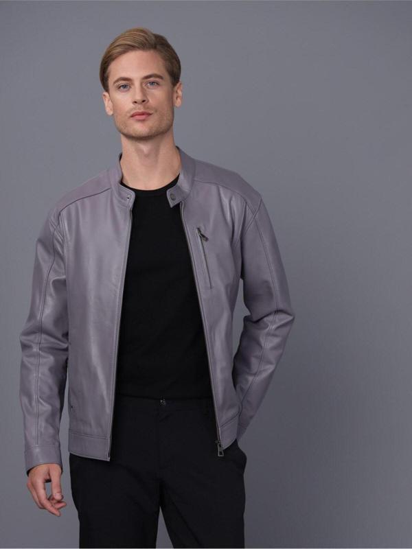 Basics&More Erkek Gri Ceket Gri M - Image 1