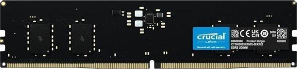 Crucial 16GB DDR5-4800 CL40 CT16G48C40U5 16GB DDR5-4800 CL40 Udımm Pc Ram Bellek - Image 1