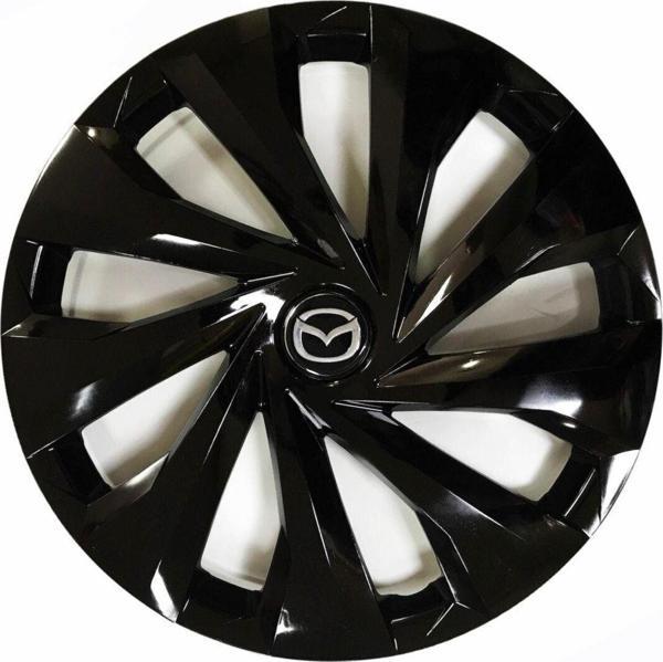 Nkt Group Mazda Mazda5 Uyumlu 14 Inç 4 Adet Piano Black Siyah Jant Kapağı Takımı - Image 1